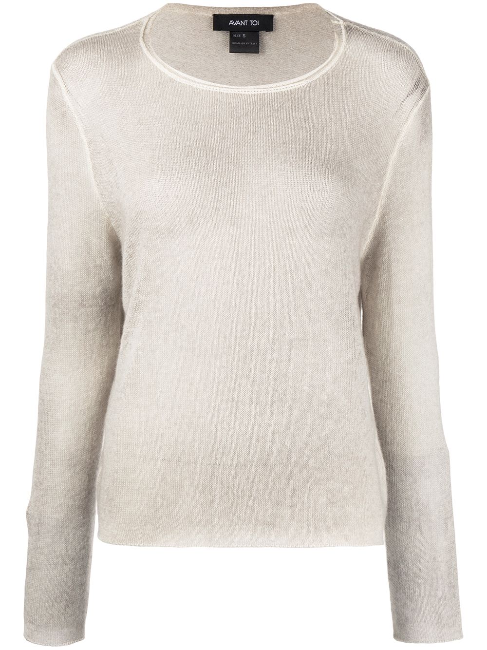 фото Avant toi cashmere gauge round neck pullover