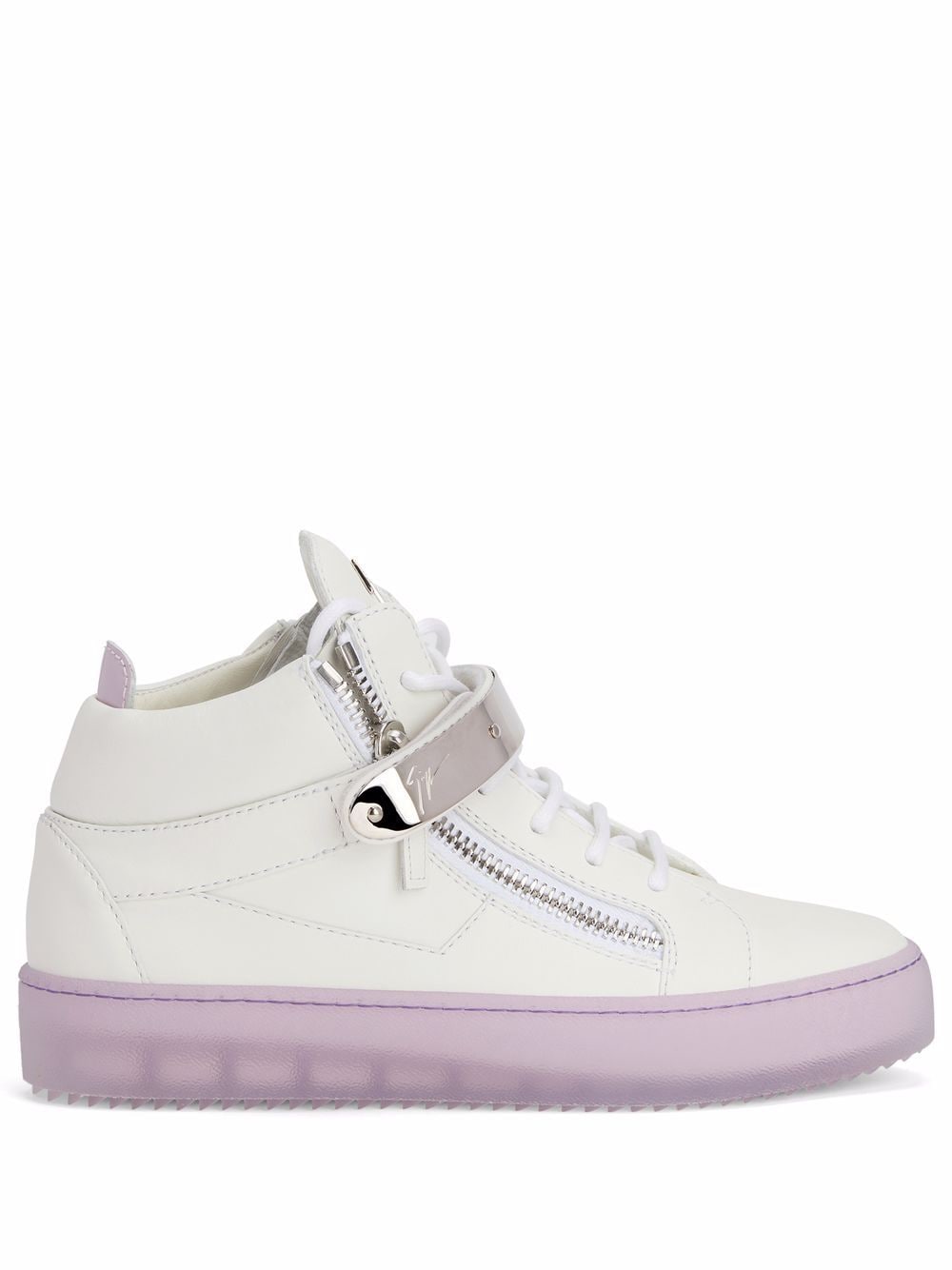 

Giuseppe Zanotti tenis altos Coby - Blanco