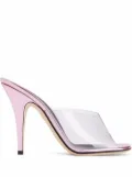Giuseppe Zanotti Earthshine plexi-detail sandals - Pink