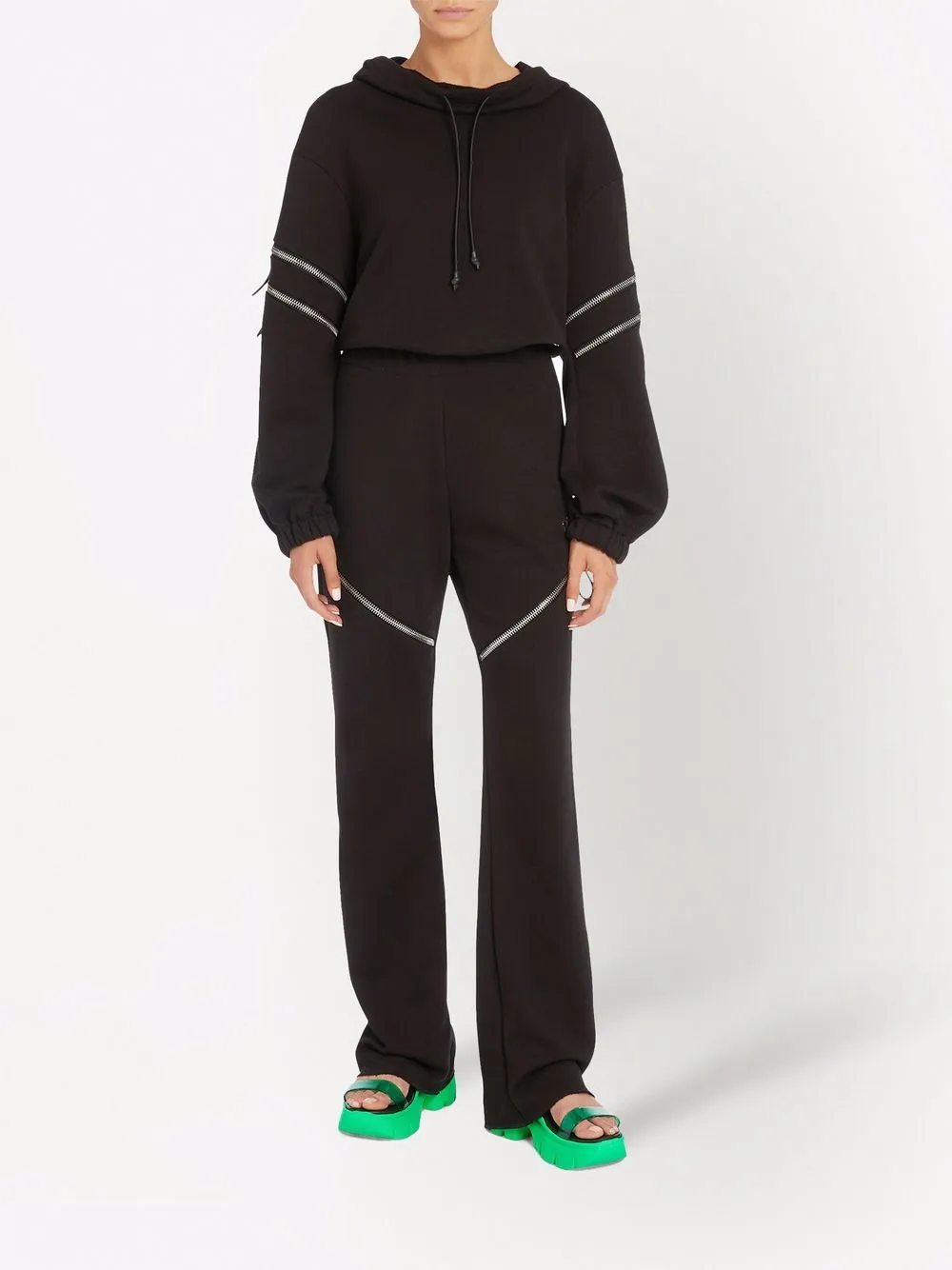 Giuseppe Zanotti Chasma zip-sleeve hoodie | Hoodies | Image 2