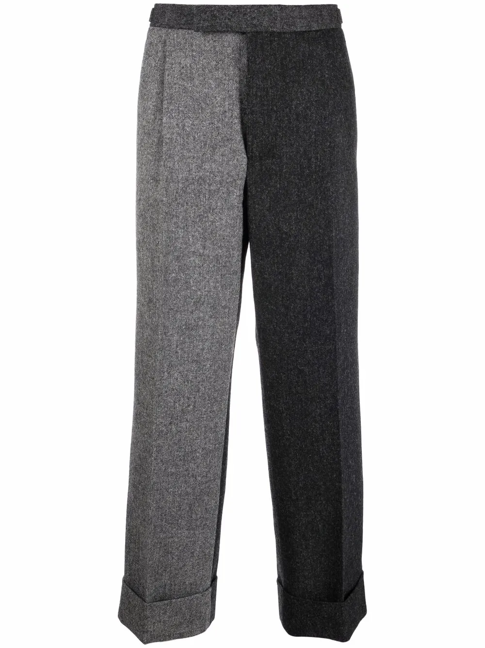 

Thom Browne panelled wool trousers - Grey