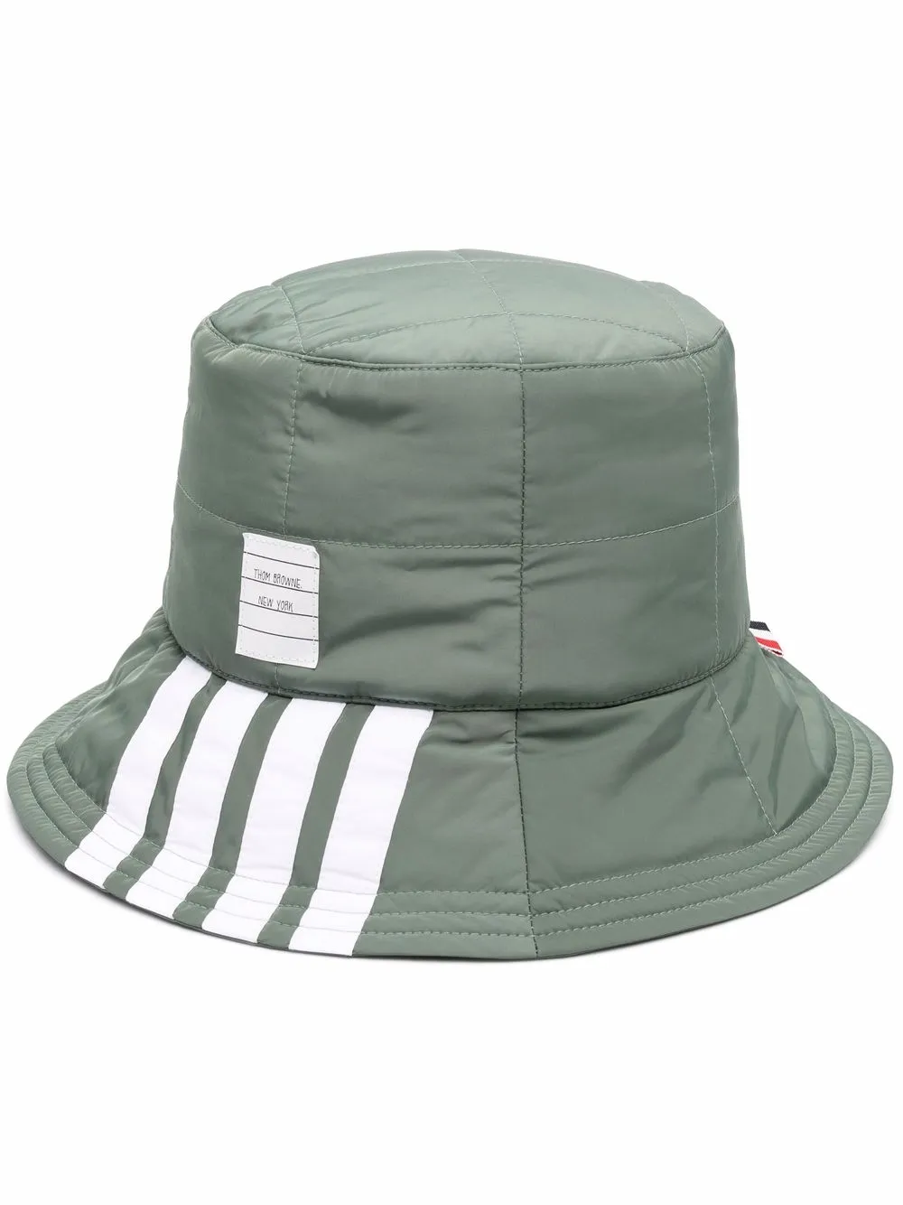 

Thom Browne gorro de pescador capitonado - Verde