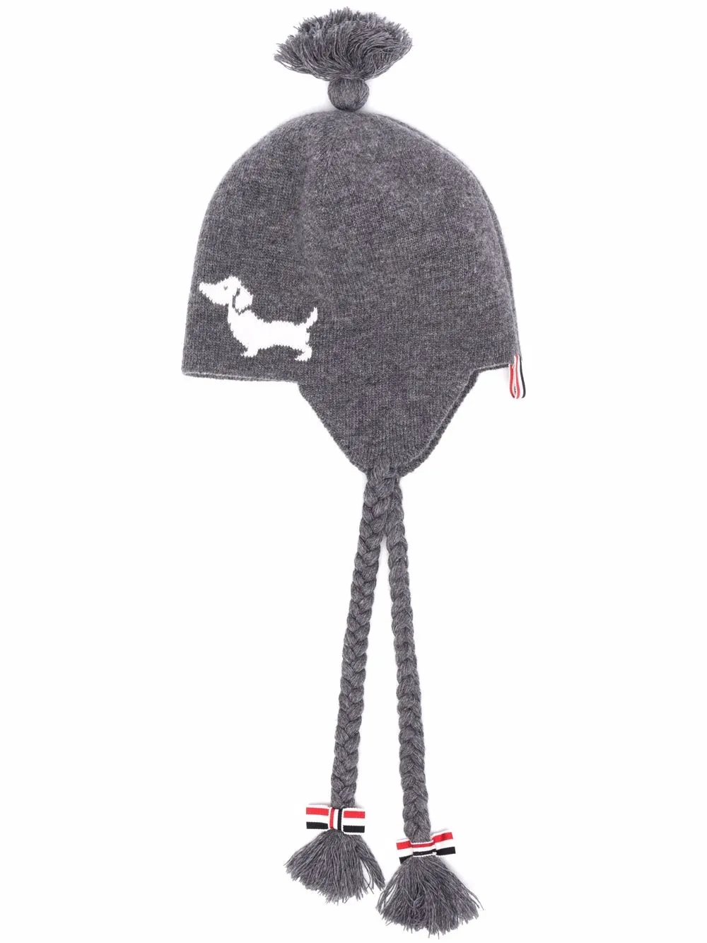 

Thom Browne gorro con motivo Hector - Gris