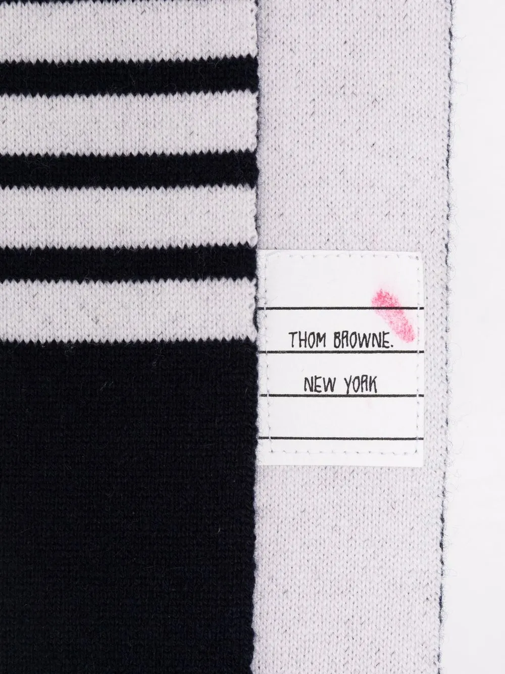 Thom Browne 4-Bar stripe knit tie | Image 2