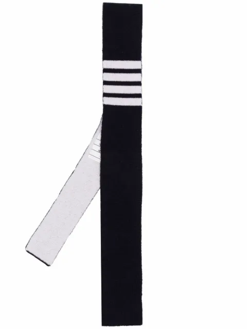 Thom Browne 4-Bar stripe knit tie