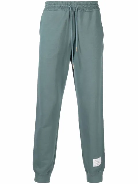 logo-patch track pants