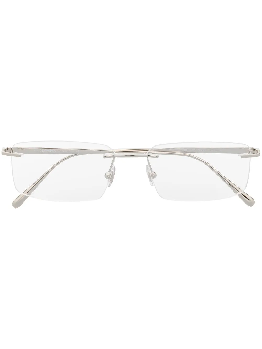 

OMEGA EYEWEAR Wonder Boy frameless glasses - Silver