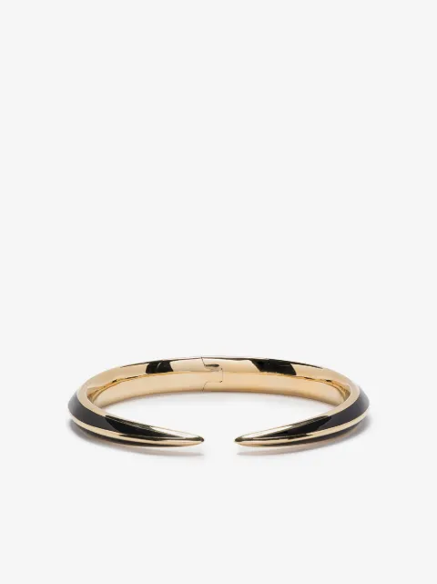 Shaun Leane Sabre Deco yellow gold vermeil-plated bangle