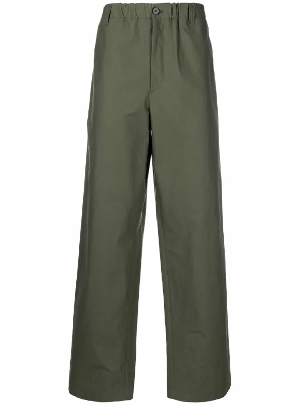 Jil Sander high-waist wide-leg trousers 