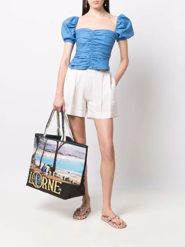 oversized shopper tote bag
