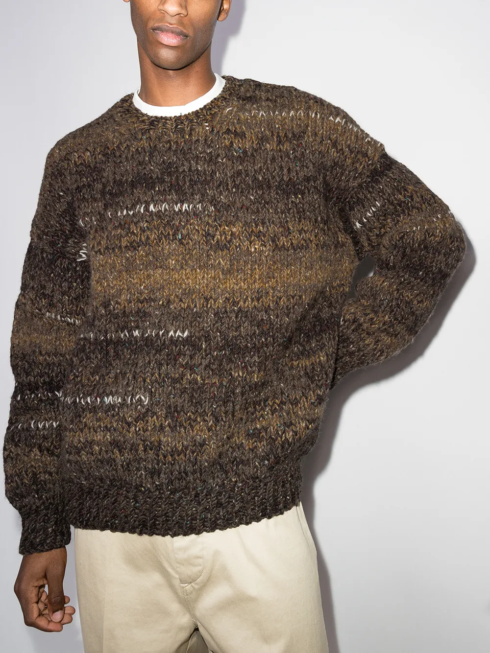 Visvim Amplus Gradient Crew Neck Jumper - Farfetch