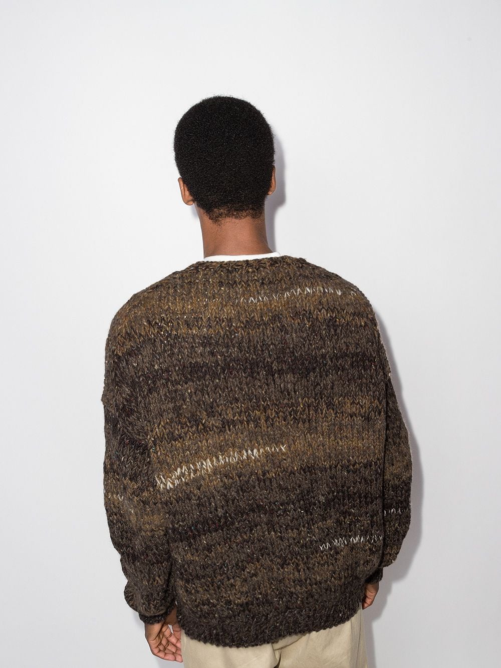 新品未使用VISVIM AMPLUS CREW L/S GRADIENT HAND-KNIT ICT JOURNEYMAN