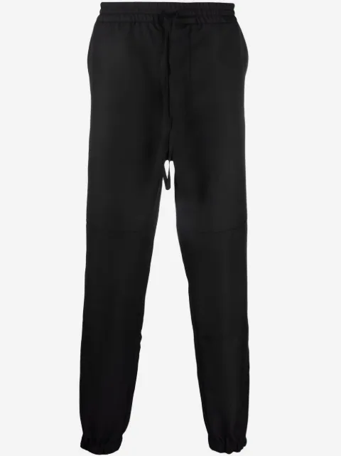 Alexander McQueen straight-leg wool-blend track pants