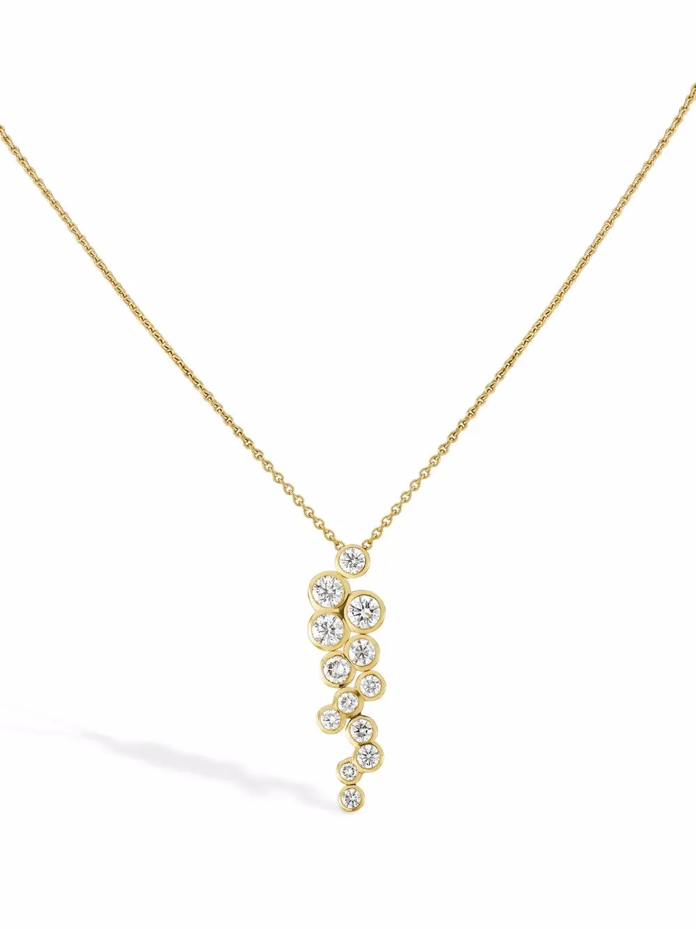 Pragnell collier Bubbles en or blanc 18ct à pendentif à diamants | Image 2