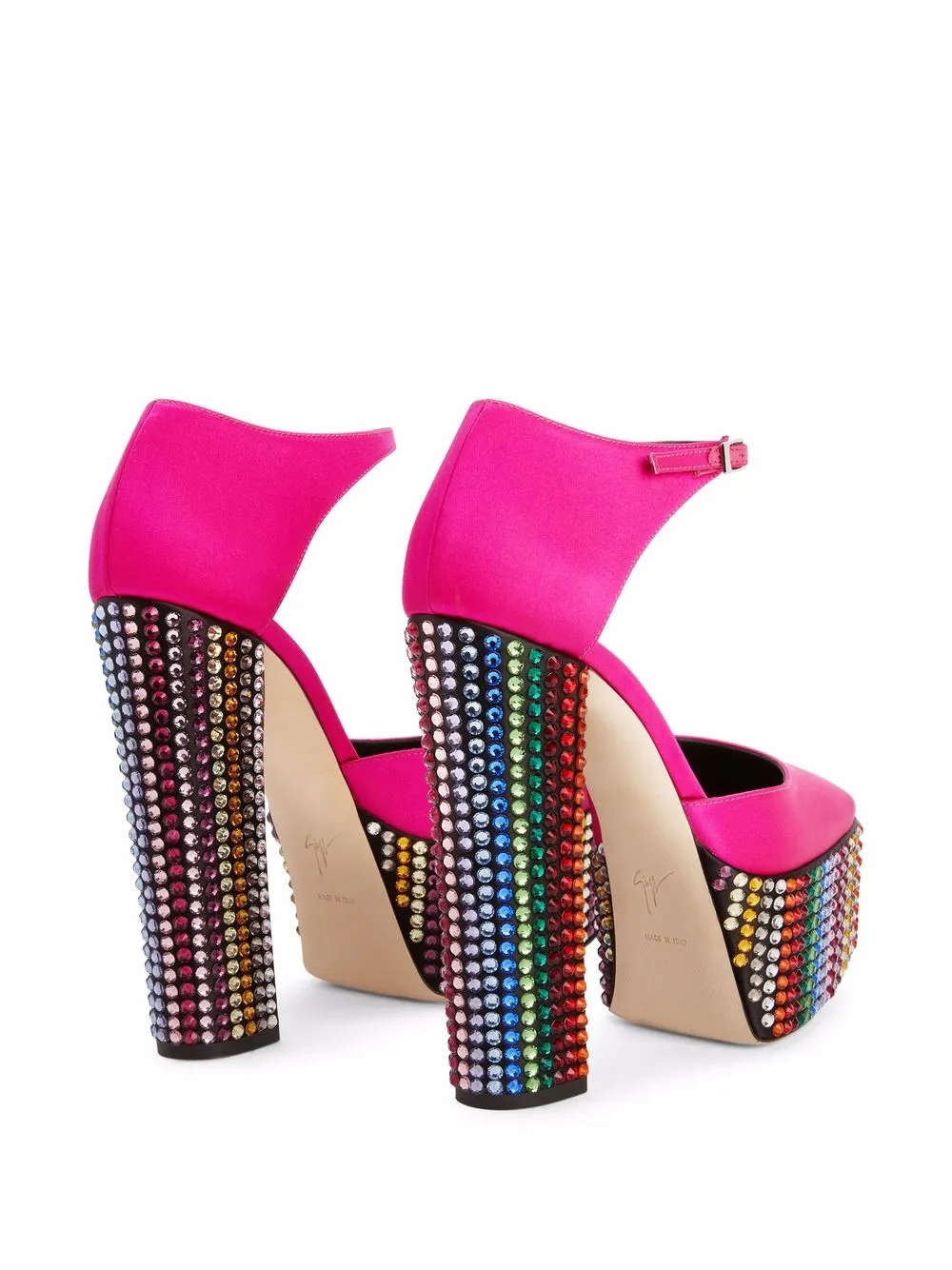 Giuseppe Zanotti Bebe Strass スタッズ プラットフォーム