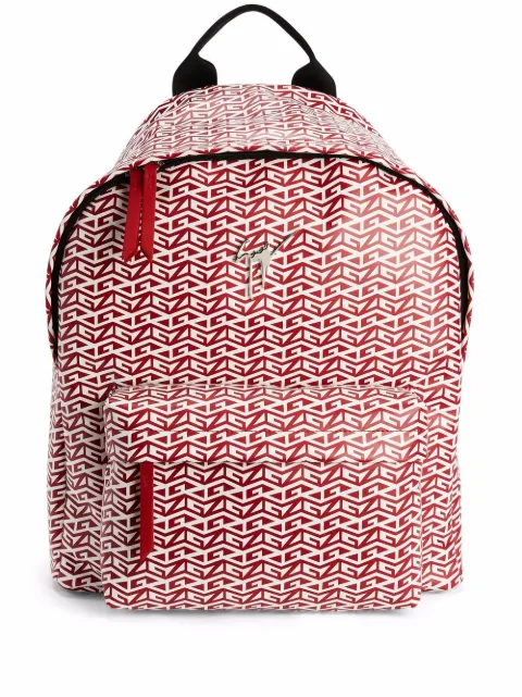 Giuseppe Zanotti Bud monogram backpack 