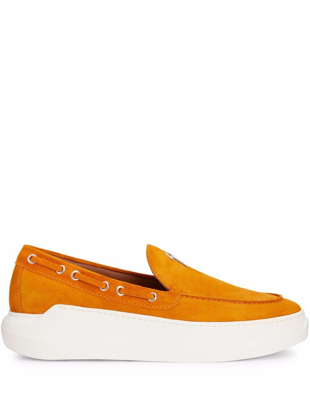 

Giuseppe Zanotti mocasines Conley con estilo slip-on - Naranja