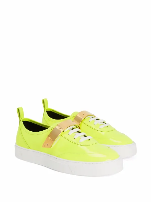 Giuseppe Zanotti Zenas low-top Sneakers Yellow FARFETCH KW