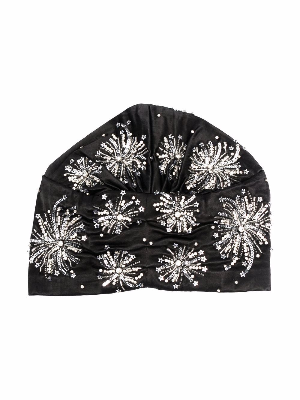 фото Maryjane claverol crystal-sequin embellished turban