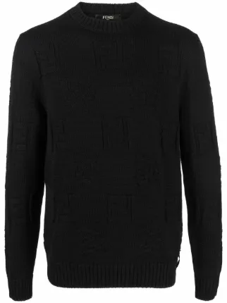 Fendi FF Karligraphy Knitted Jumper 