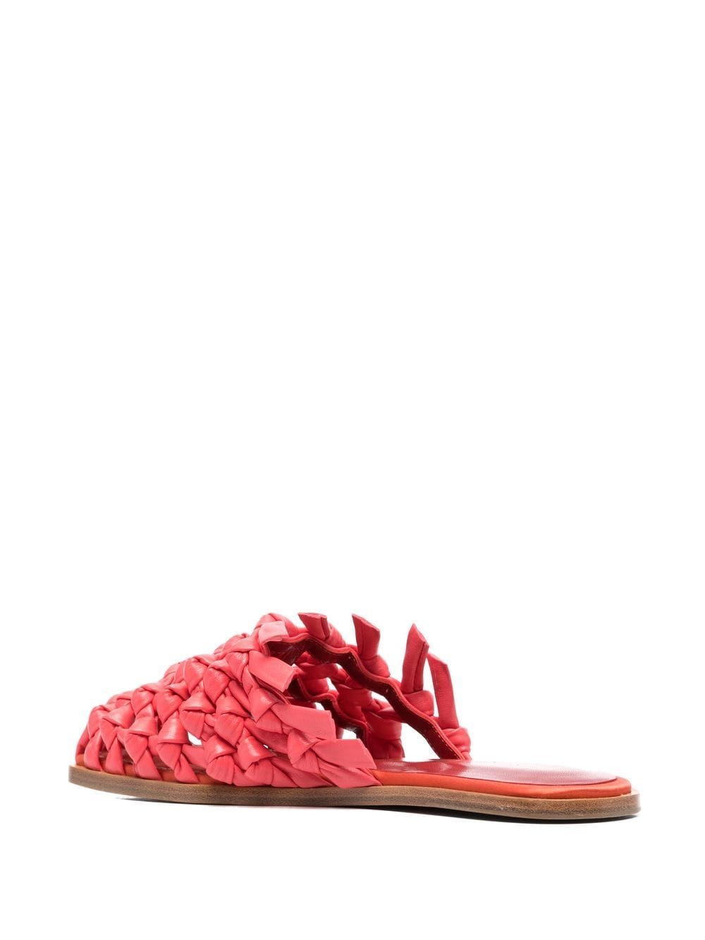 ETRO woven slip-on sandals Pink