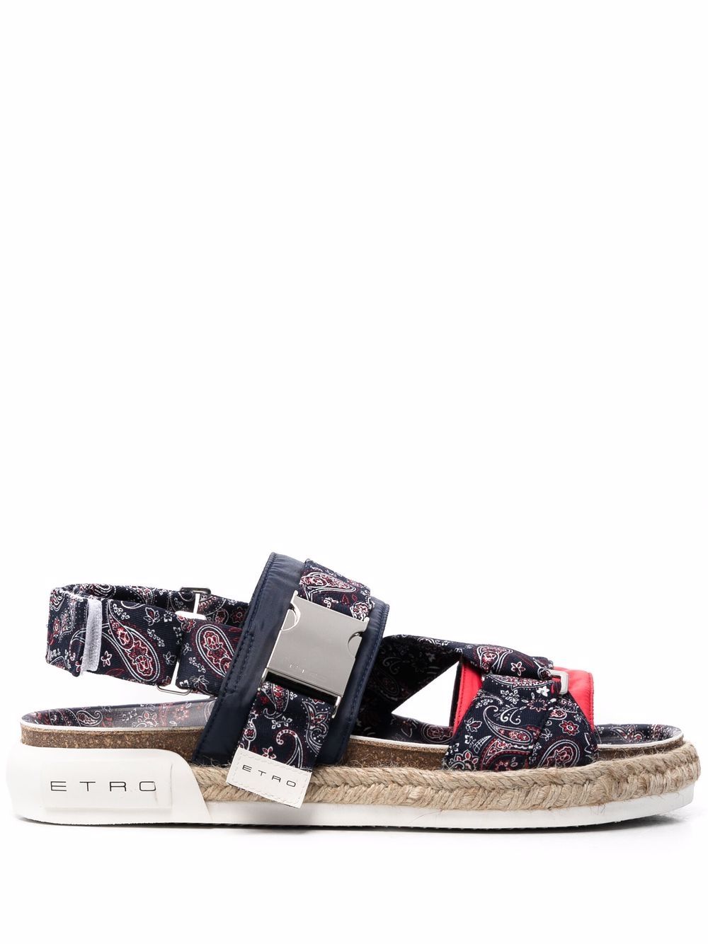 ETRO paisley-print sandals