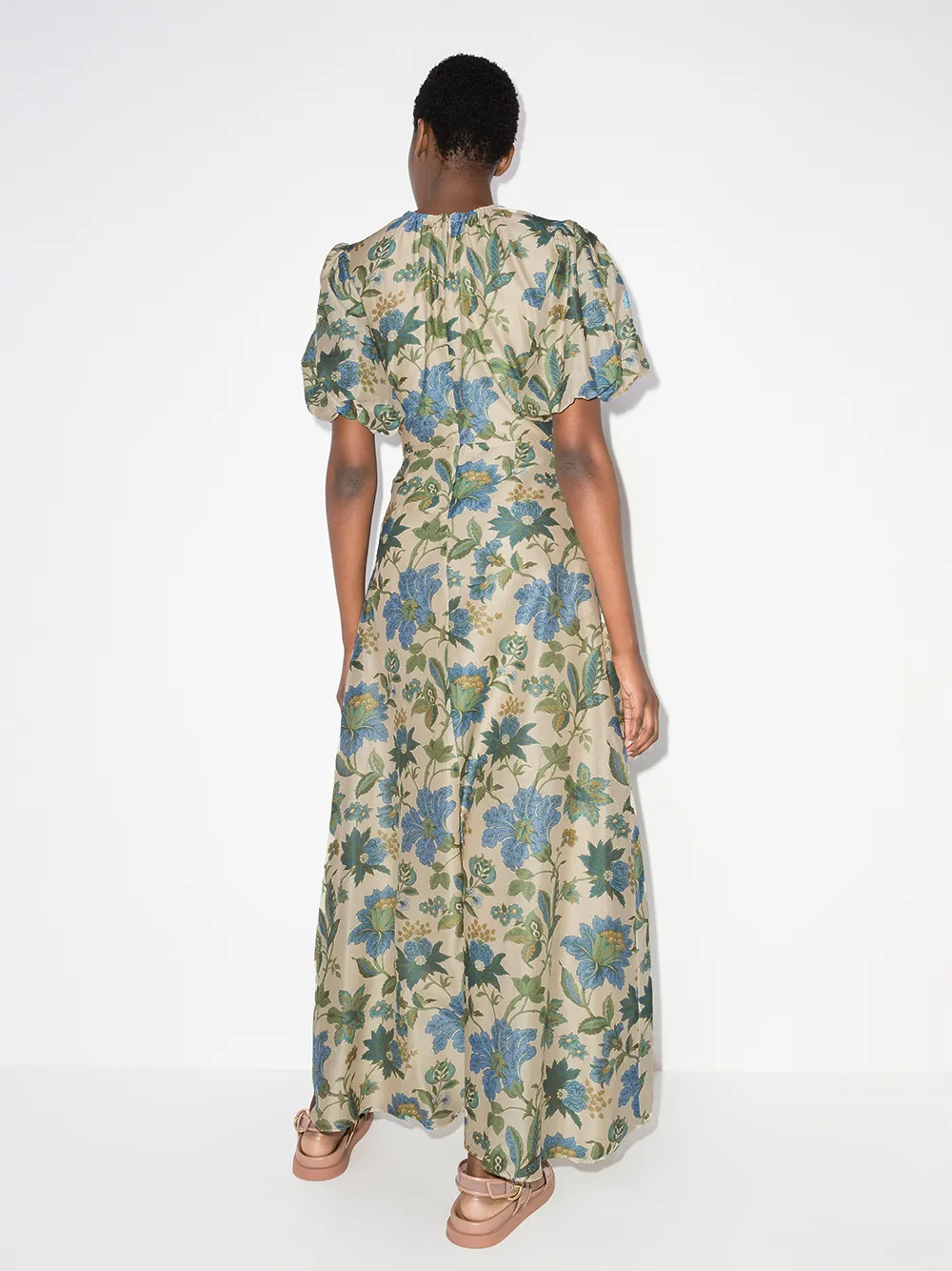 фото Sir. платье макси celia с цветочным принтом