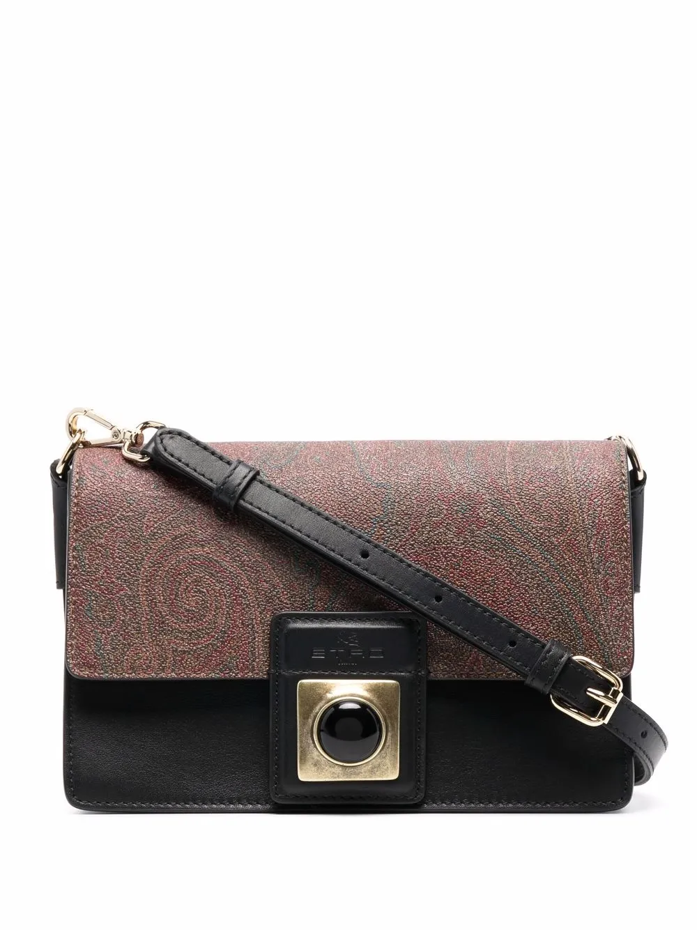 

ETRO bolsa crossbody Paisley Crown Me - Negro