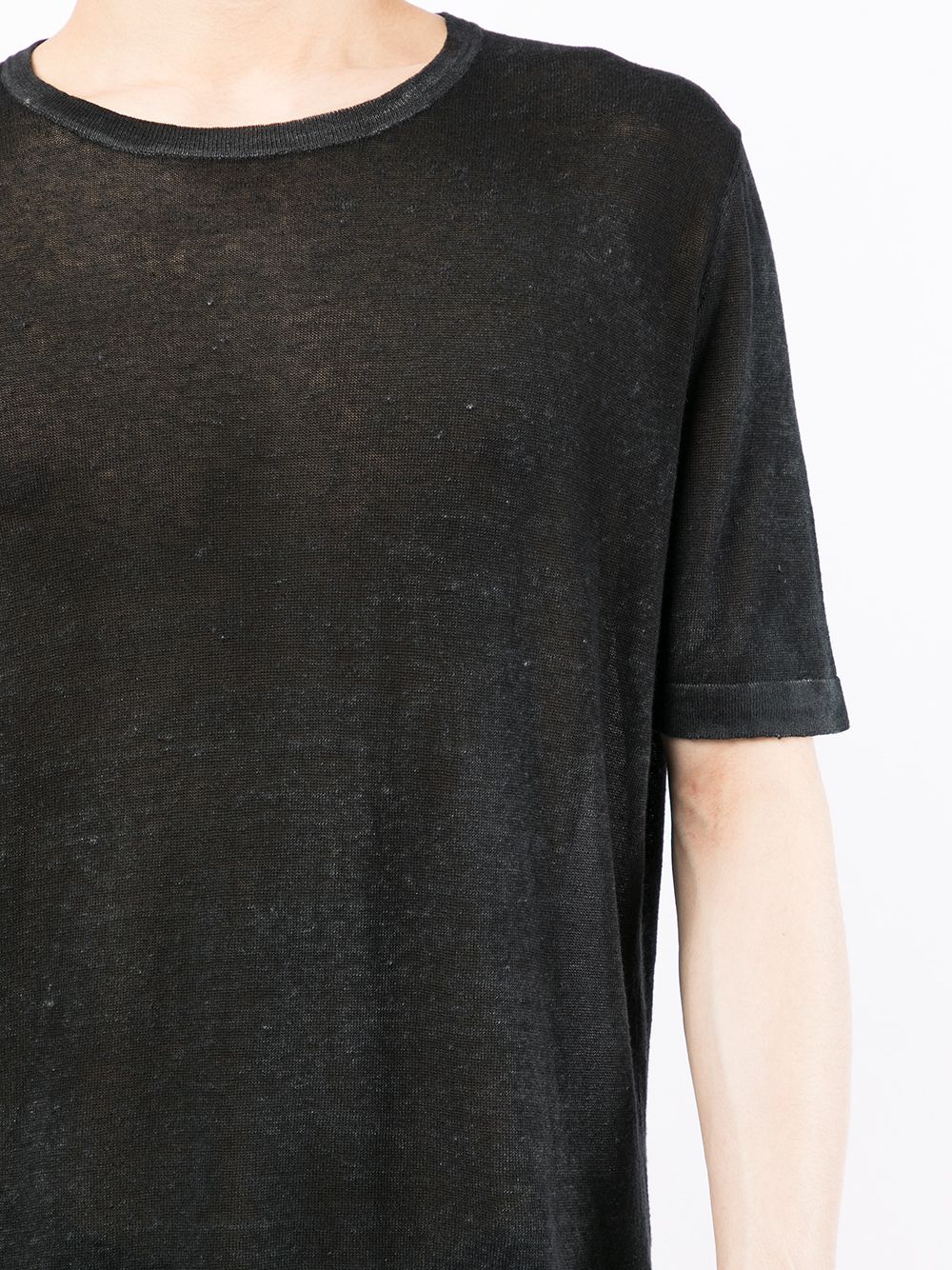 фото Avant toi washed short-sleeved sweatshirt