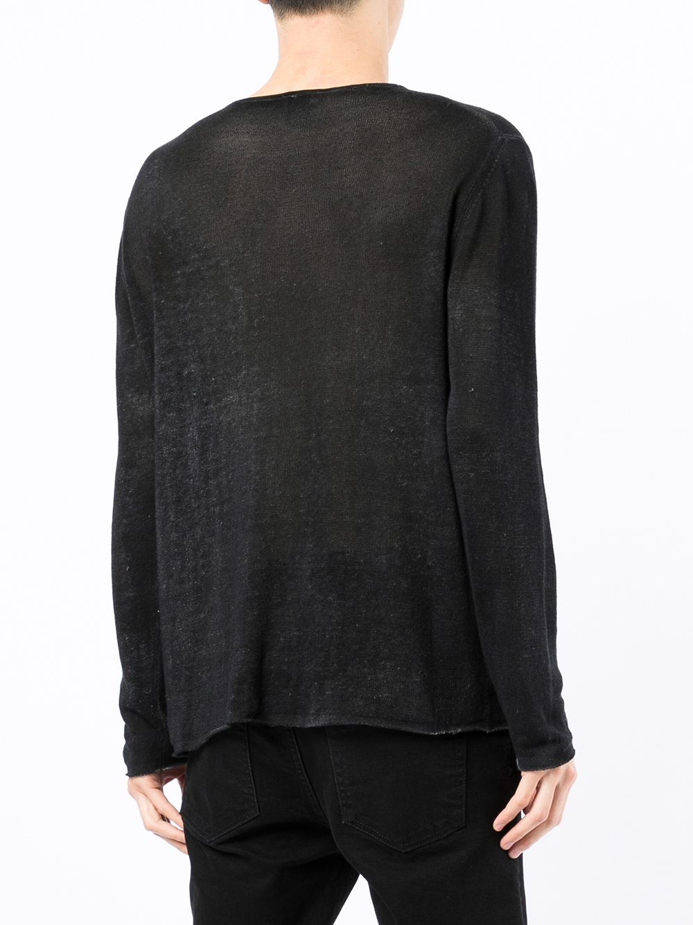 фото Avant toi washed crew neck sweatshirt