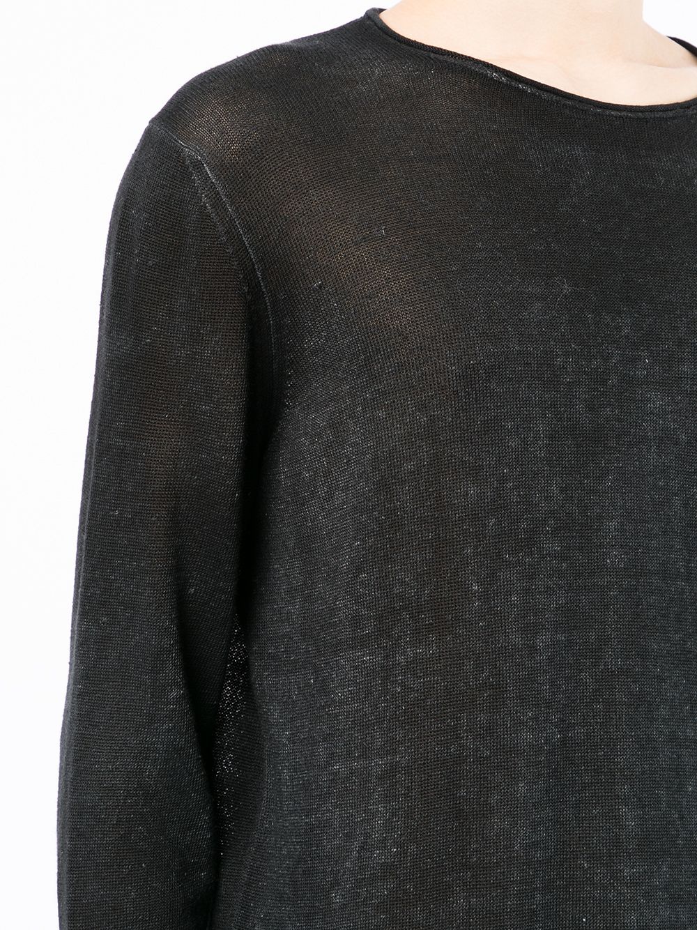 фото Avant toi washed crew neck sweatshirt