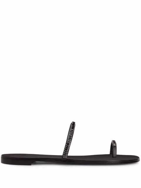 Giuseppe Zanotti toe-strap leather sandals