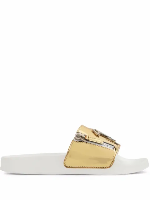 Giuseppe Zanotti نعل 'بريت' بزينة سحاب
