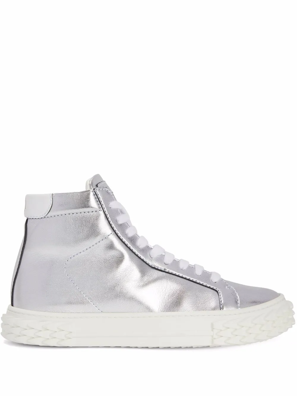 

Giuseppe Zanotti tenis bajos Ecoblabber - Plateado