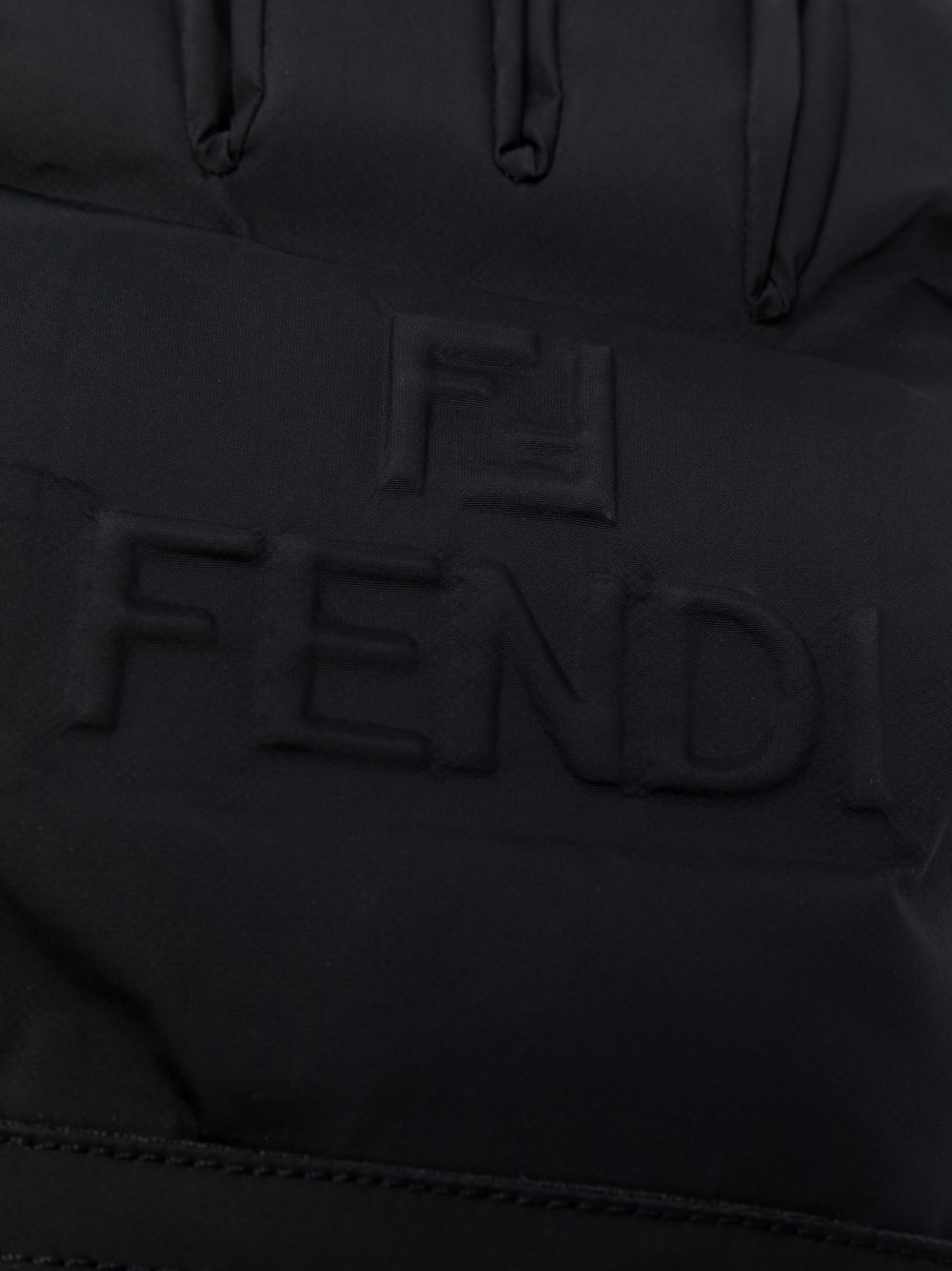 фото Fendi перчатки с логотипом