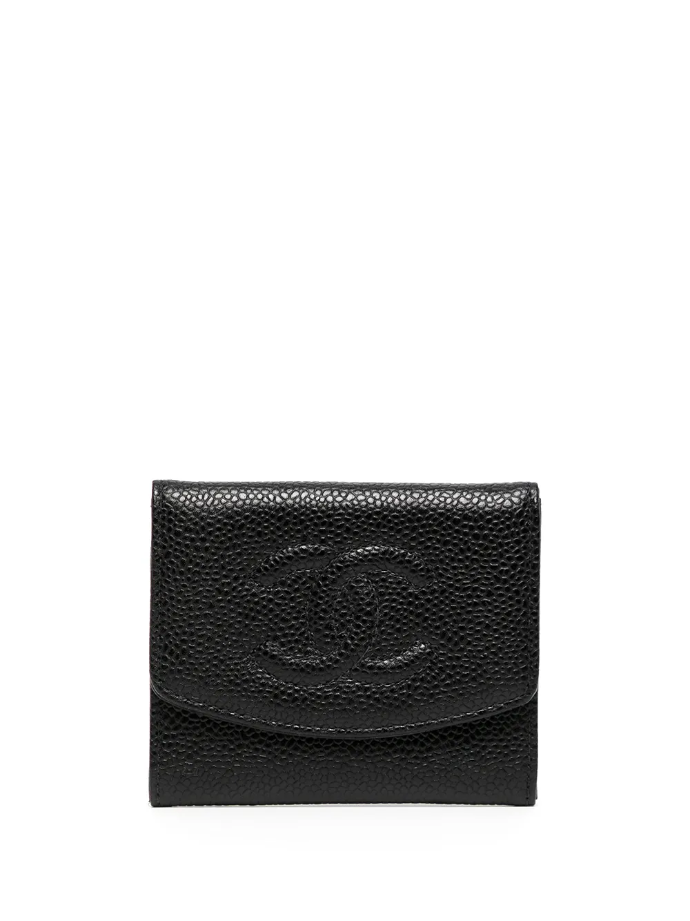 фото Chanel pre-owned кошелек 2001-го года с логотипом cc