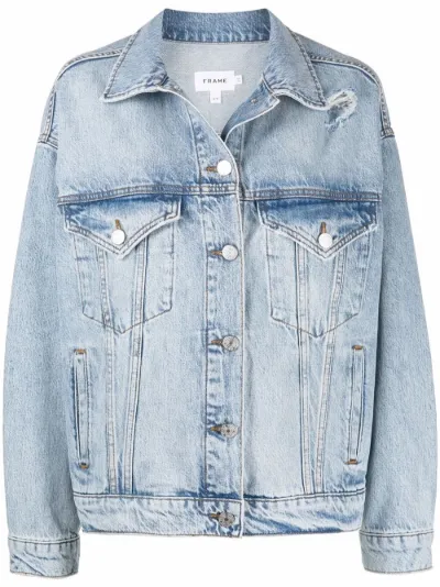 faded denim jacket | FRAME | Eraldo.com