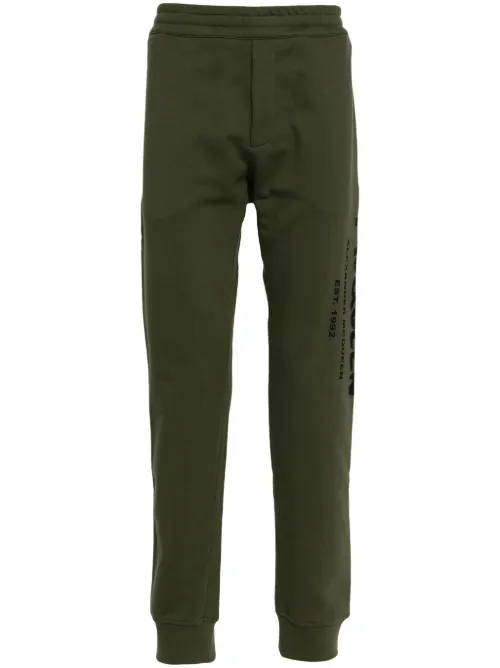Pantalon de jogging à logo imprimé - Alexander McQueen - Modalova