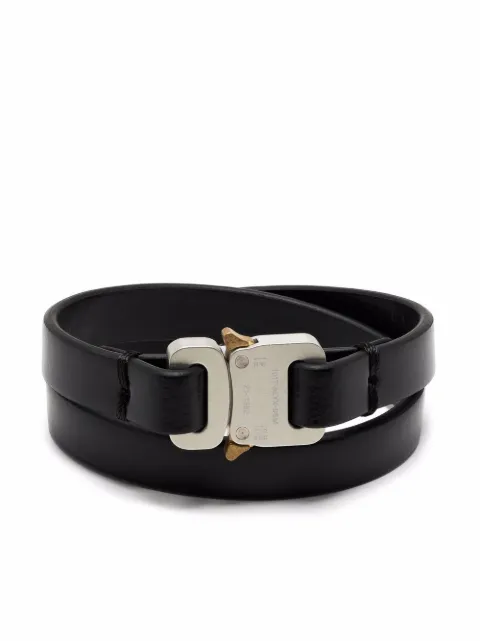 1017 ALYX 9SM double-layer leather bracelet 