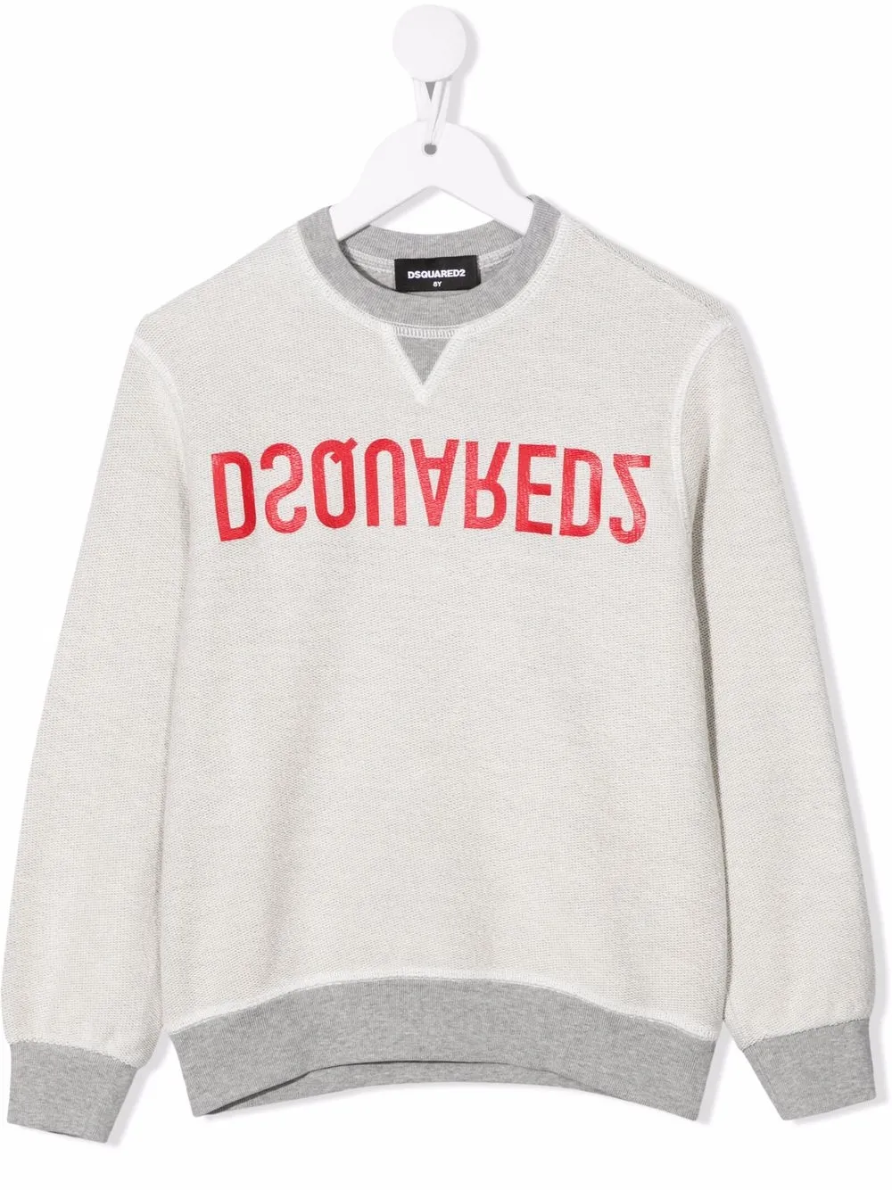 

Dsquared2 Kids sudadera con logo estampado - Gris