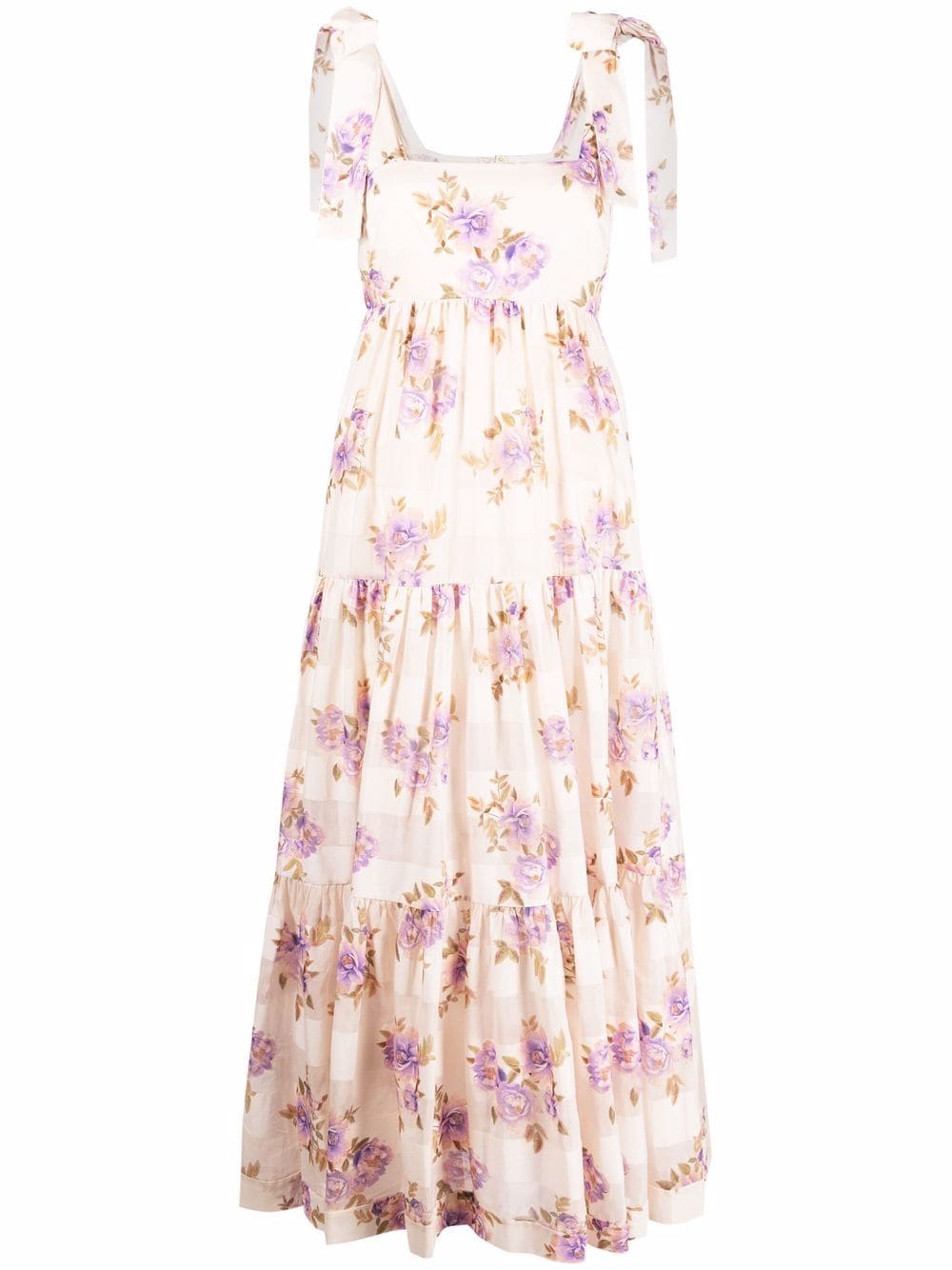 ZIMMERMANN Rosa Striped Picnic Dress - Farfetch