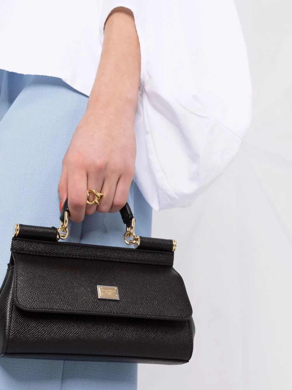 фото Dolce & gabbana маленькая сумка-тоут sicily