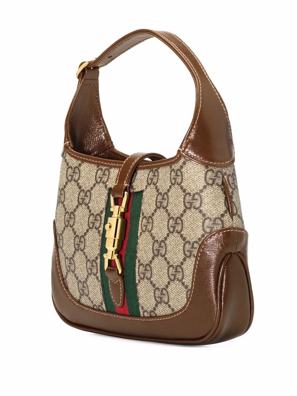 Shop Gucci Mini Jackie 1961 Shoulder Bag In Neutrals