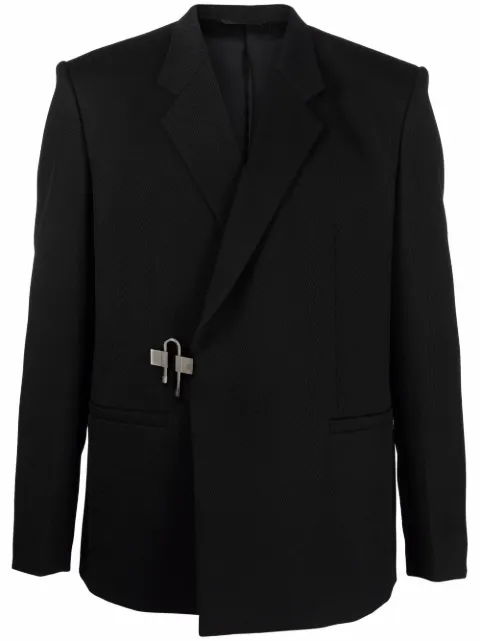 Givenchy padlock double-breasted blazer