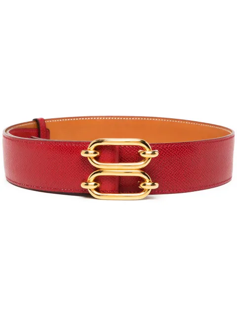 Hermes pre-owned Chaine d'Ancre reversible belt Women