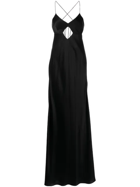 Michelle Mason cut-out detail gown
