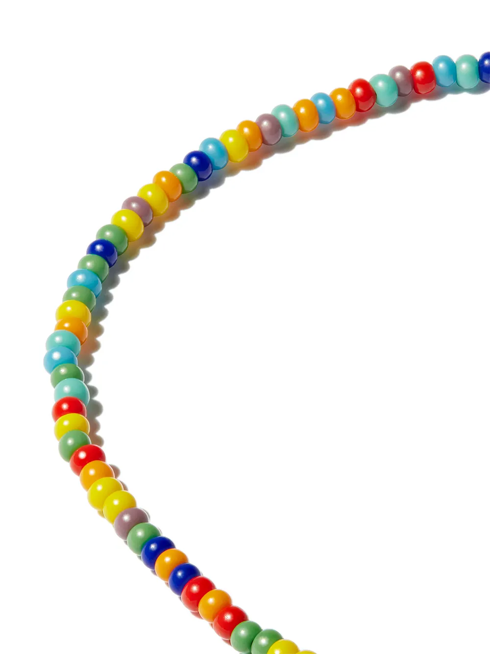 LUIS MORAIS LUIS 14K YG EVIL EYE TOGLE RAINBW BEAD D - Goud