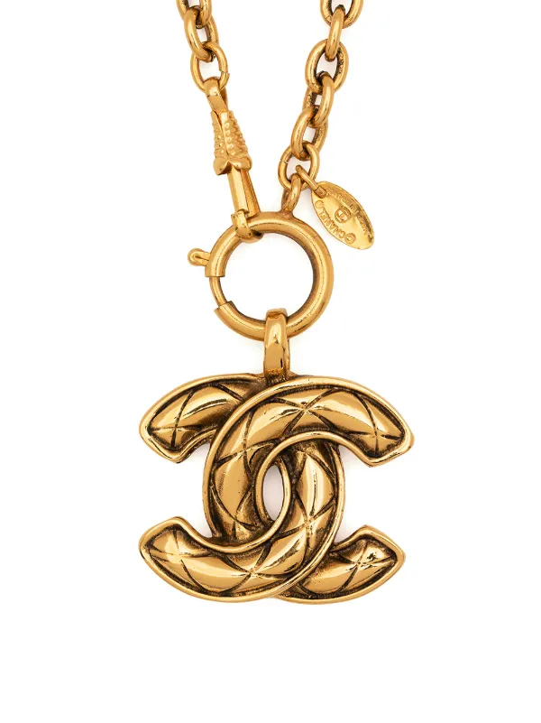 Chanel Pre-Owned 1990s CC Pendant 