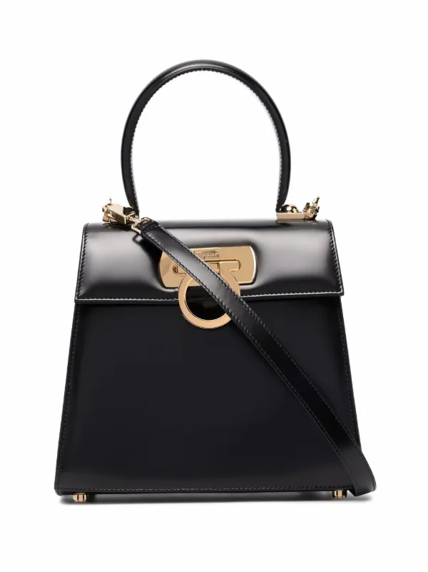 Ferragamo Gancini Leather Bag - Farfetch