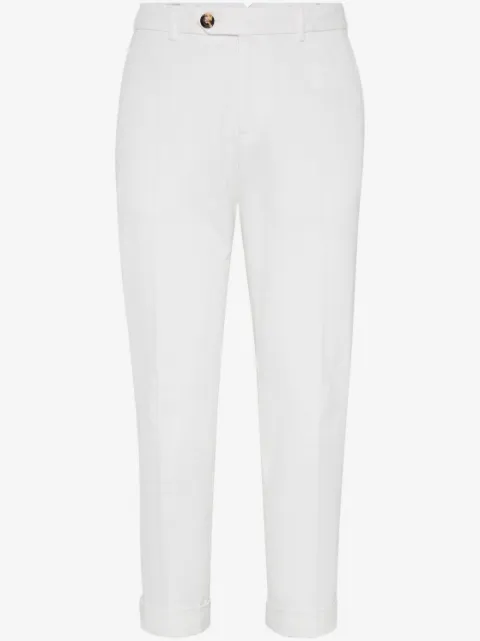 Brunello Cucinelli pantalones rectos 